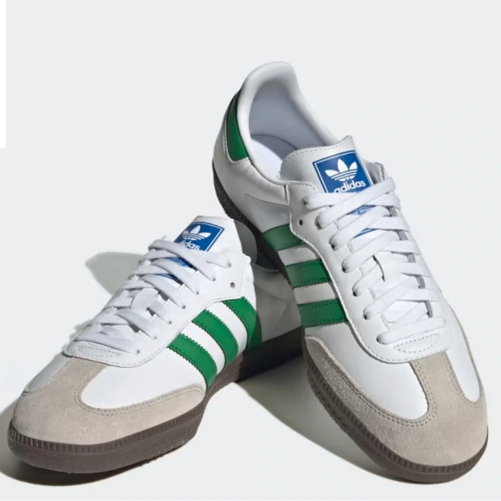 adidas Samba OG White/Green - Picture 2 of 12